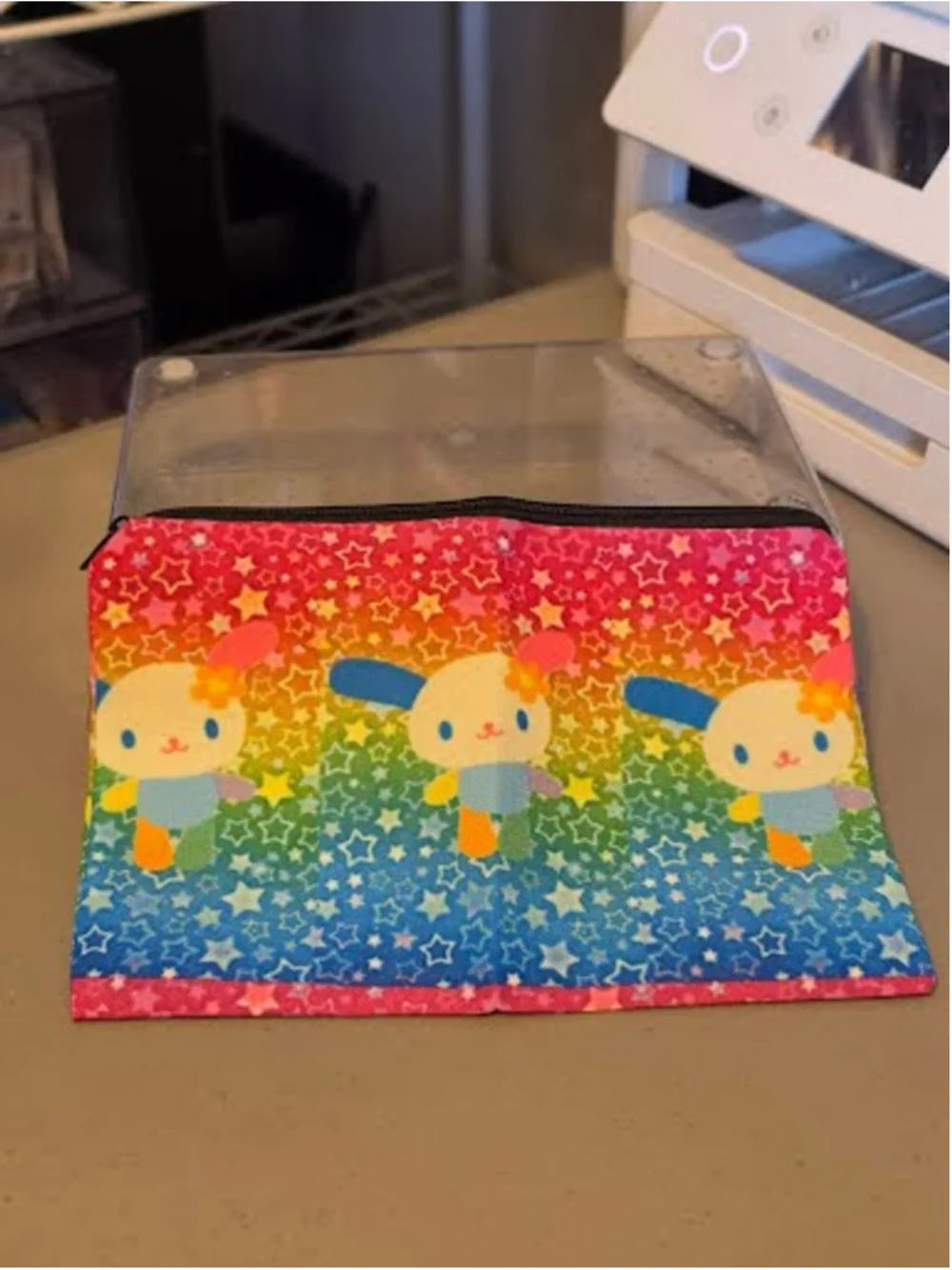 #USA-2415 Usahana Zippered Canvas Accessory / Pencil Pouch